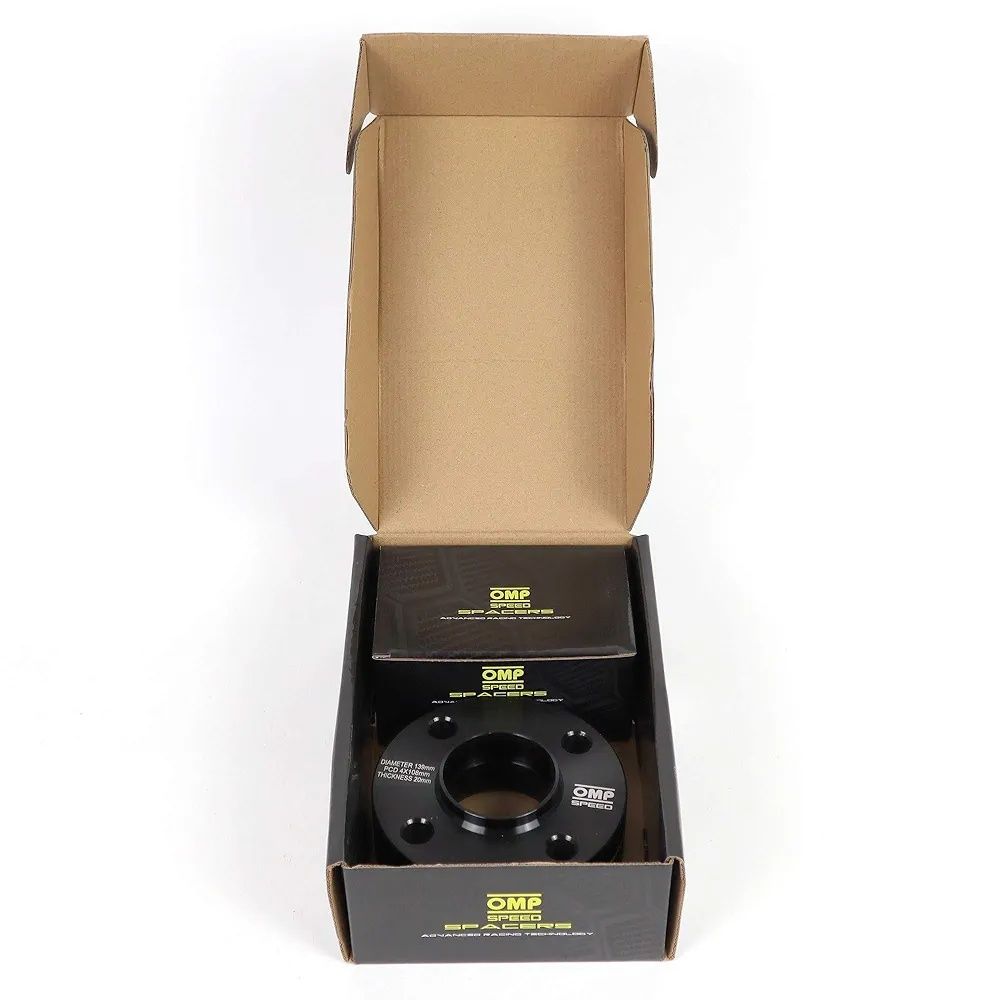 OMP Speed dystanse podwójnie centrujące 20mm 4x108 65.1mm M12x1.25 cza