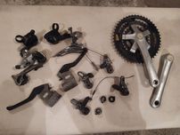 Zestaw retro części MTB shimano exage biopace