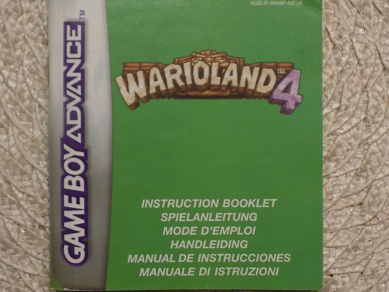 Wario Land 4 na Nintendo Game Boy Advance, GBA SP, Micro, NDS, EEPROM!
