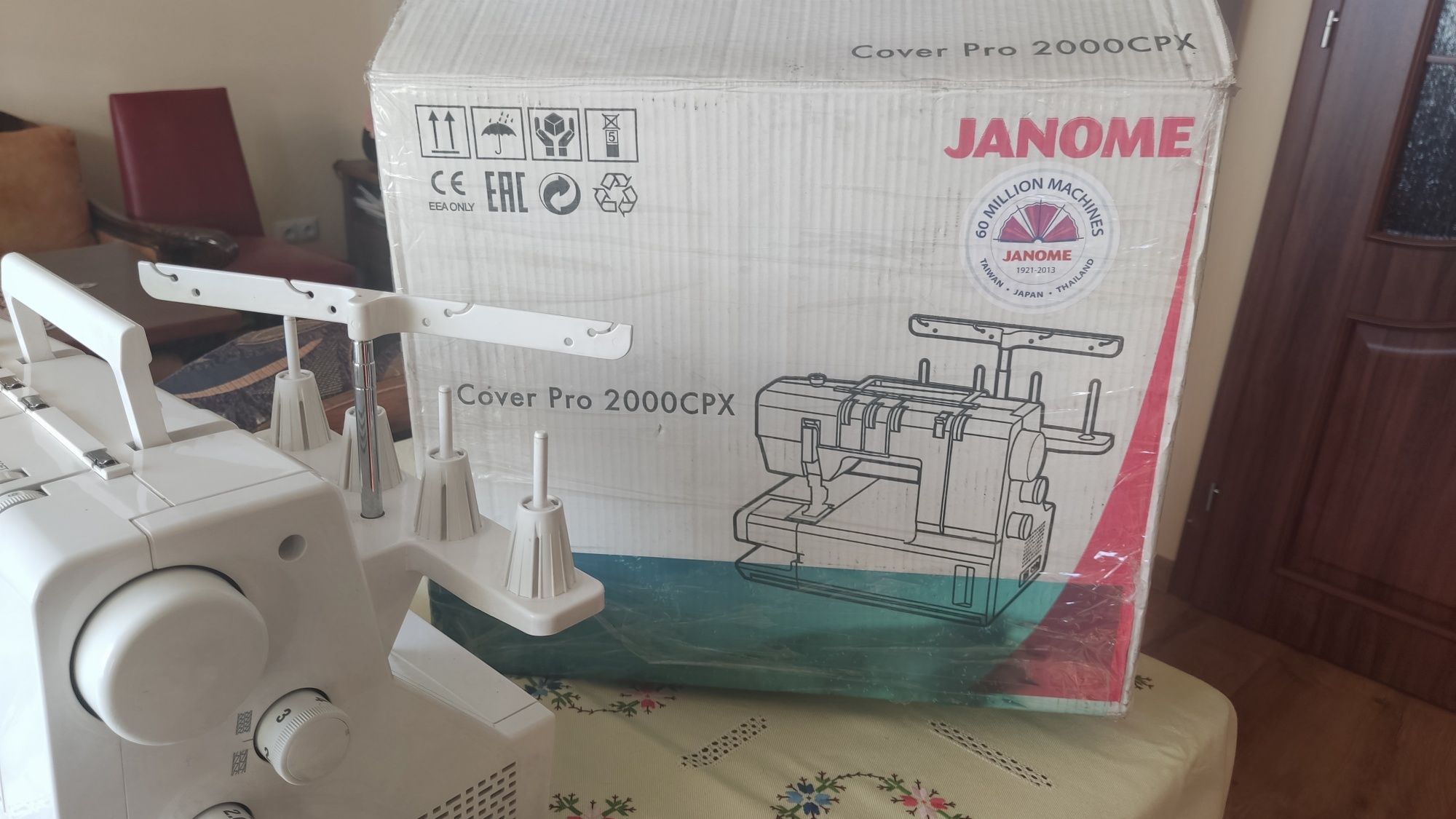 Renderka Janome cover pro 2000cpx