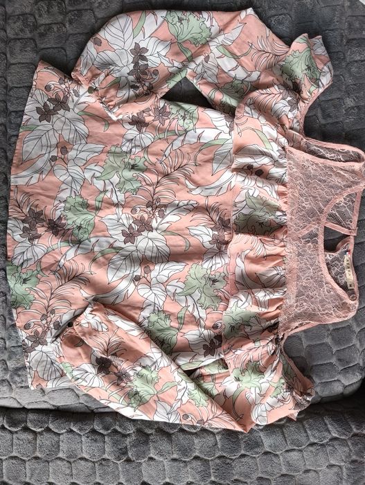 Bluzka damska, Hiszpanka, M, koszula, długo rękaw, odkryte ramiona