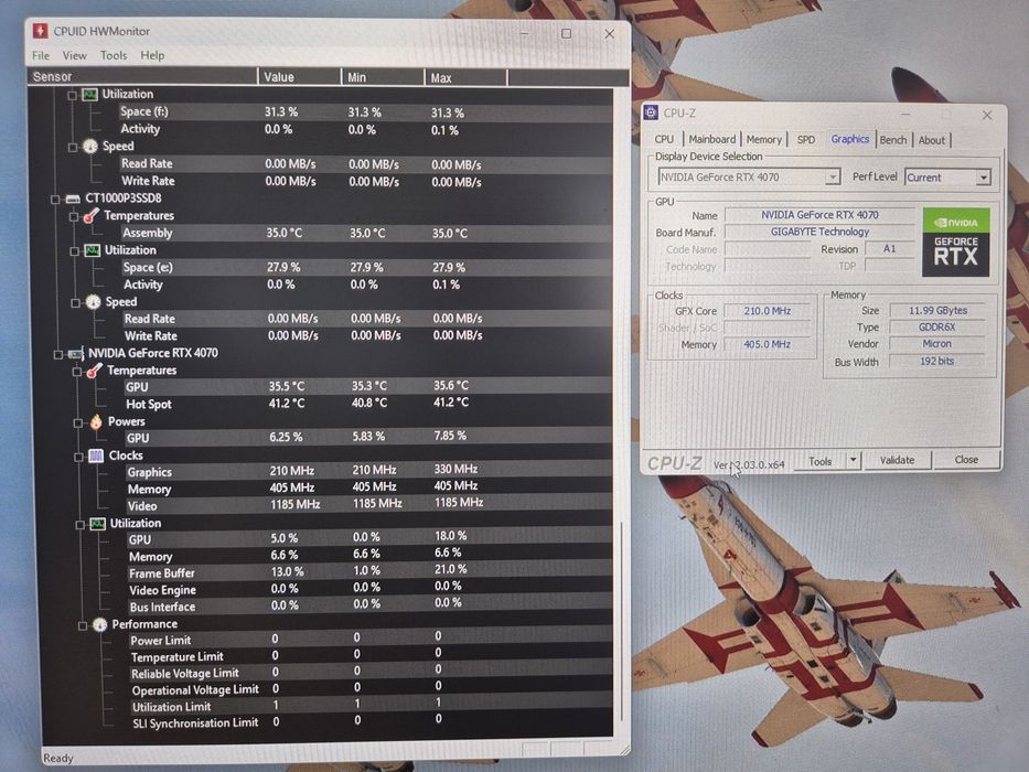 Gigabyte Geforce RTX 4070  - graphics card