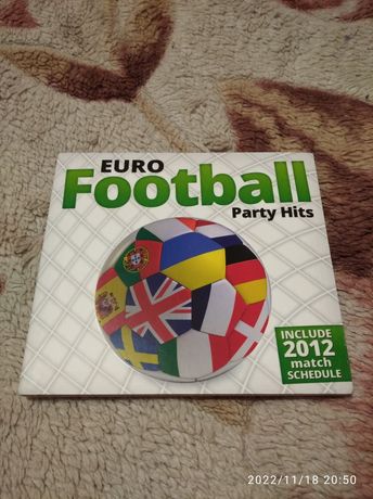 Фирменный CD диск " Euro Football Party Hits"