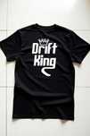 Koszulka M Drift King | Prezent dla Chłopaka, Fana Motoryzacji