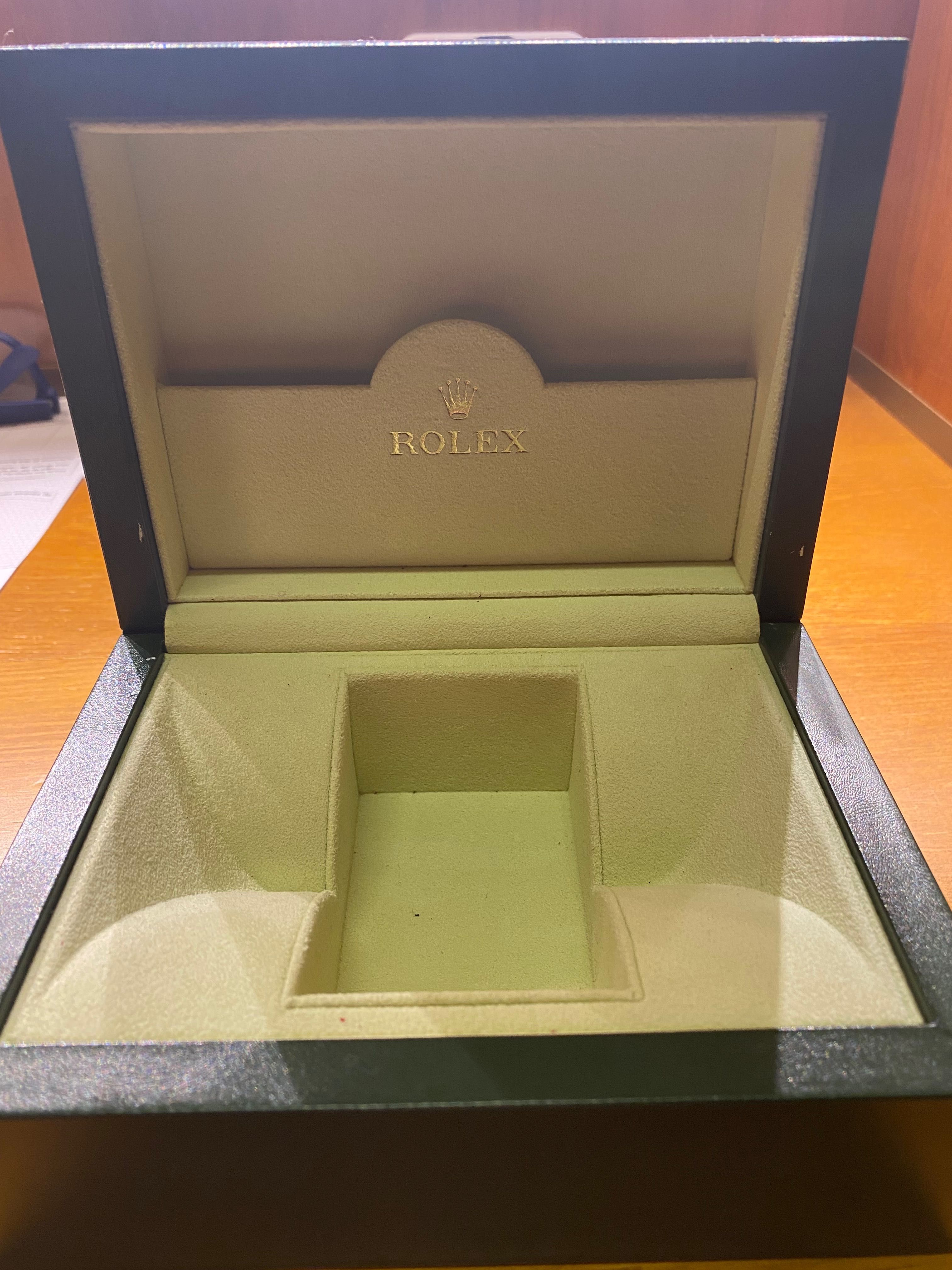 Rolex caixa relógio