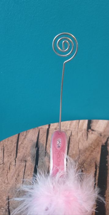 Szpilka pantofelek bucik stojak na zdjęcie ozdoba