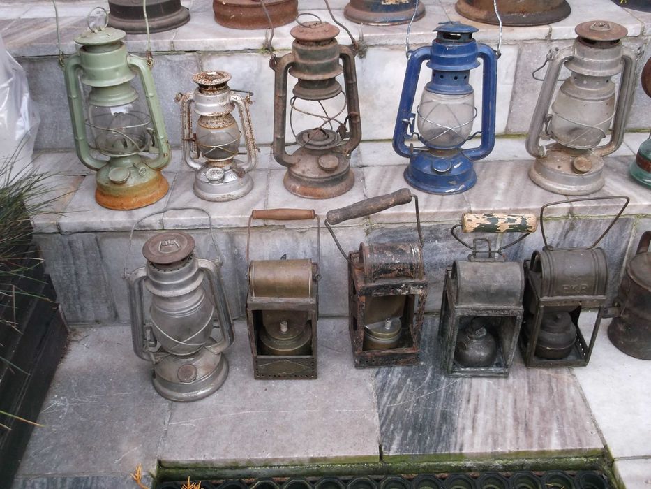 przedwojenne lampy naftowe