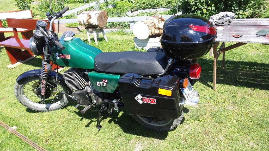 Mz etz 250 z kuframi