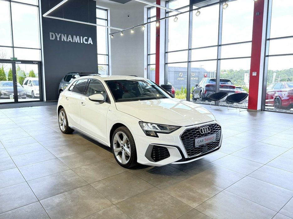 Audi A3 Sportback S-line 35TFSI mHEV 150KM S-tronic 2023/2024 r., sal. PL, VAT