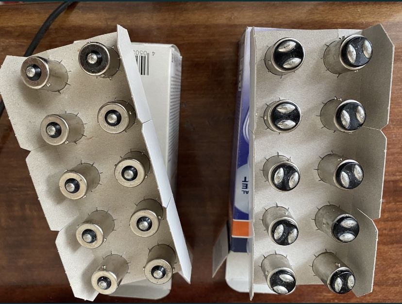Лампа стоп/габарит P21W/5w Osram 24V