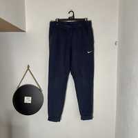 Granatowe spodnie dresowe Nike dresy swoosh y2k vintage