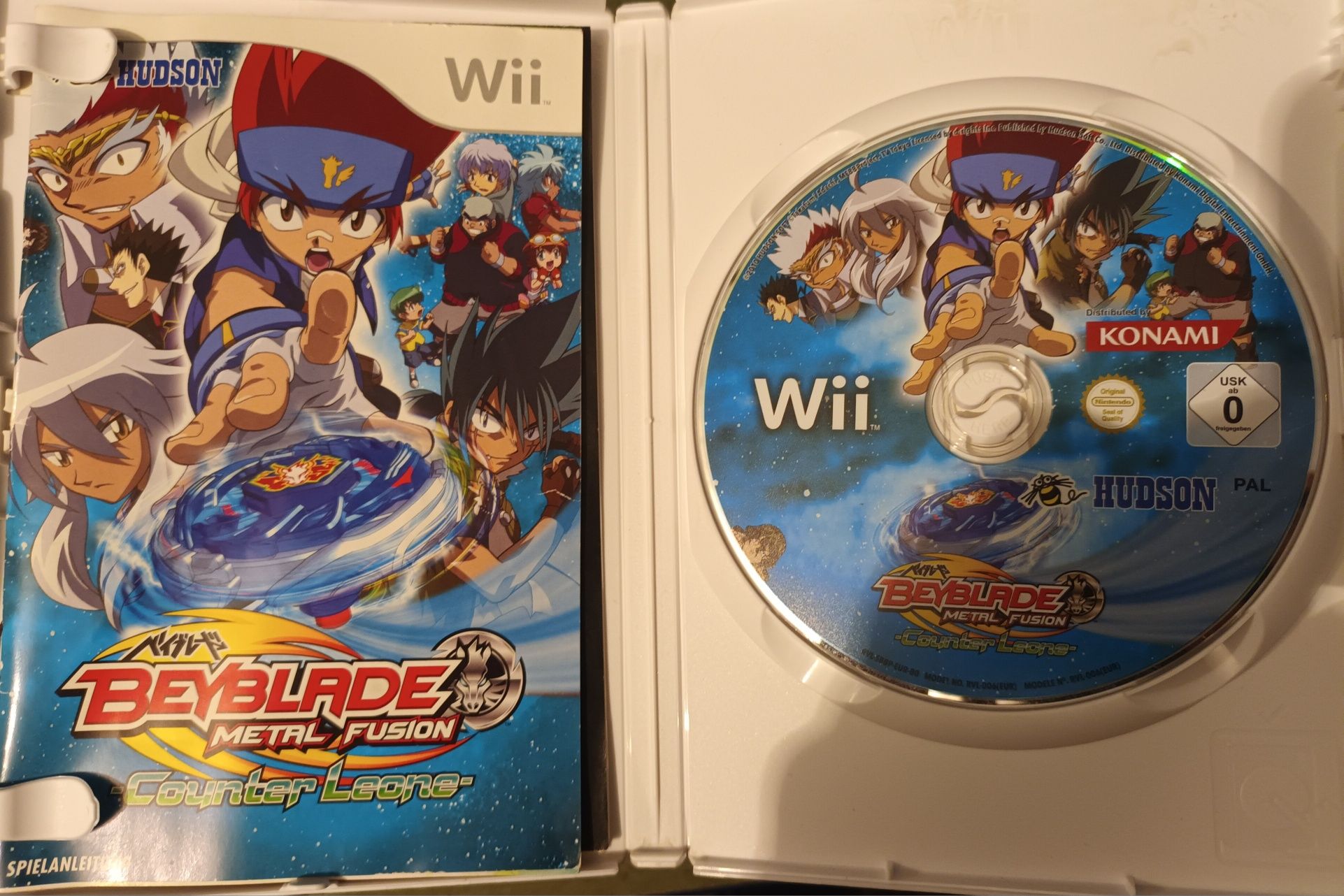 Beyblade Metal Fusion Nintendo Wii