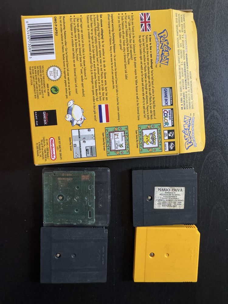 Lote de jogos , pokemon yellow
