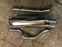 Golf mk4 Audi A3 8L Sportowy układ wydechowy Przelotowy wydech 2,5"