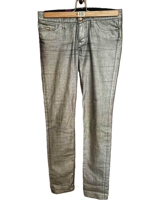 spodnie srebrne MISSONI dżinsy , nowe