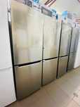 Lodówka Amica KOLOR INOX/ Low Frost w Zamrażarce / 144 cm wysokości