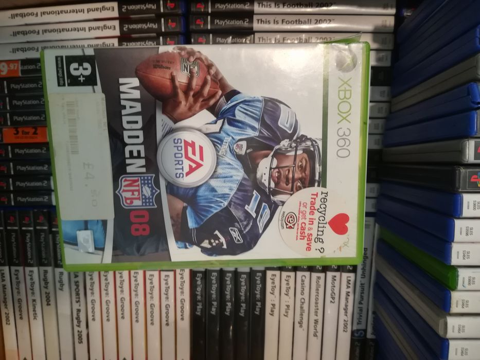 Madden 08 xbox 360 nfl