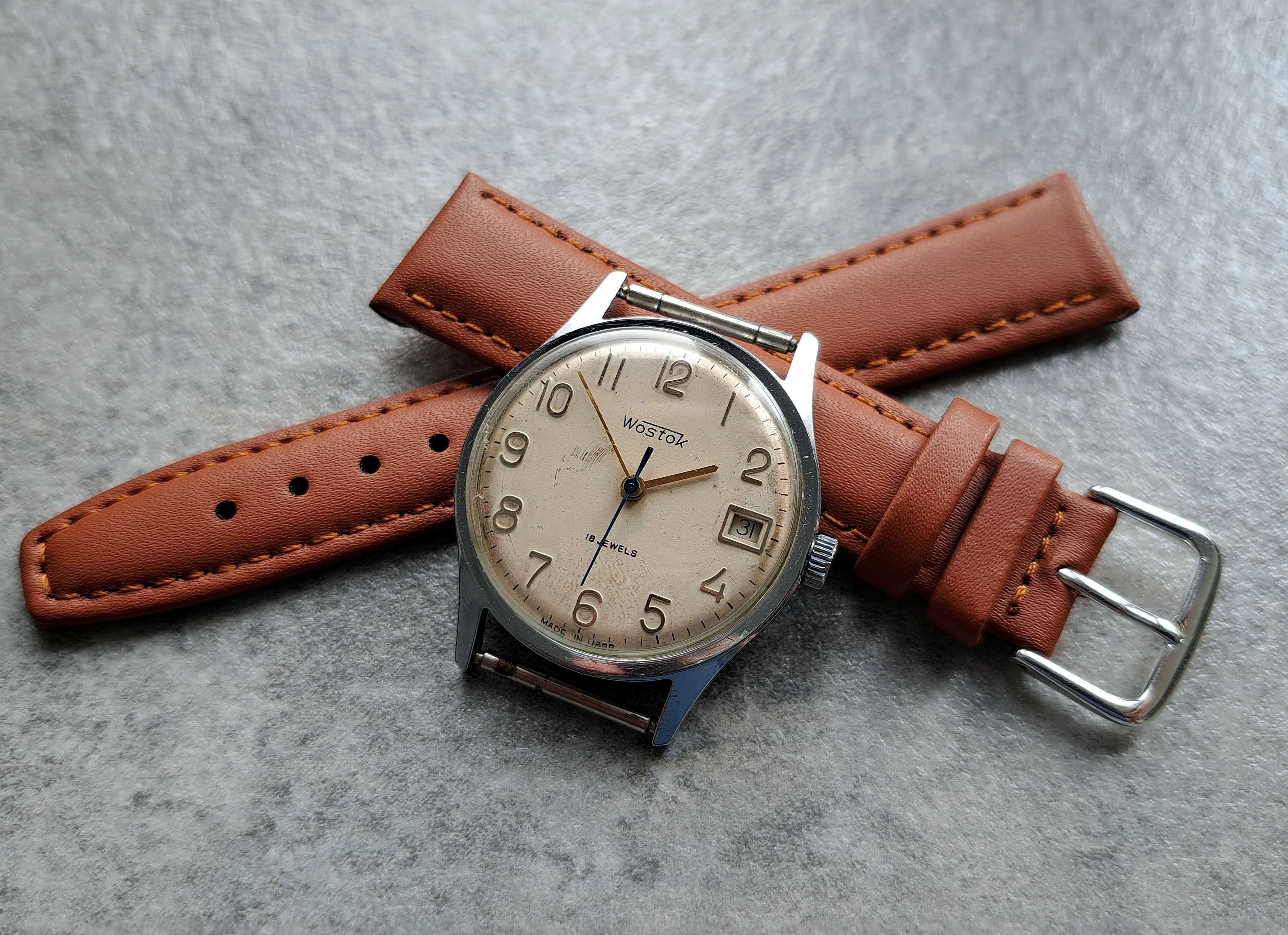 Wostok radziecki zegarek vintage retro