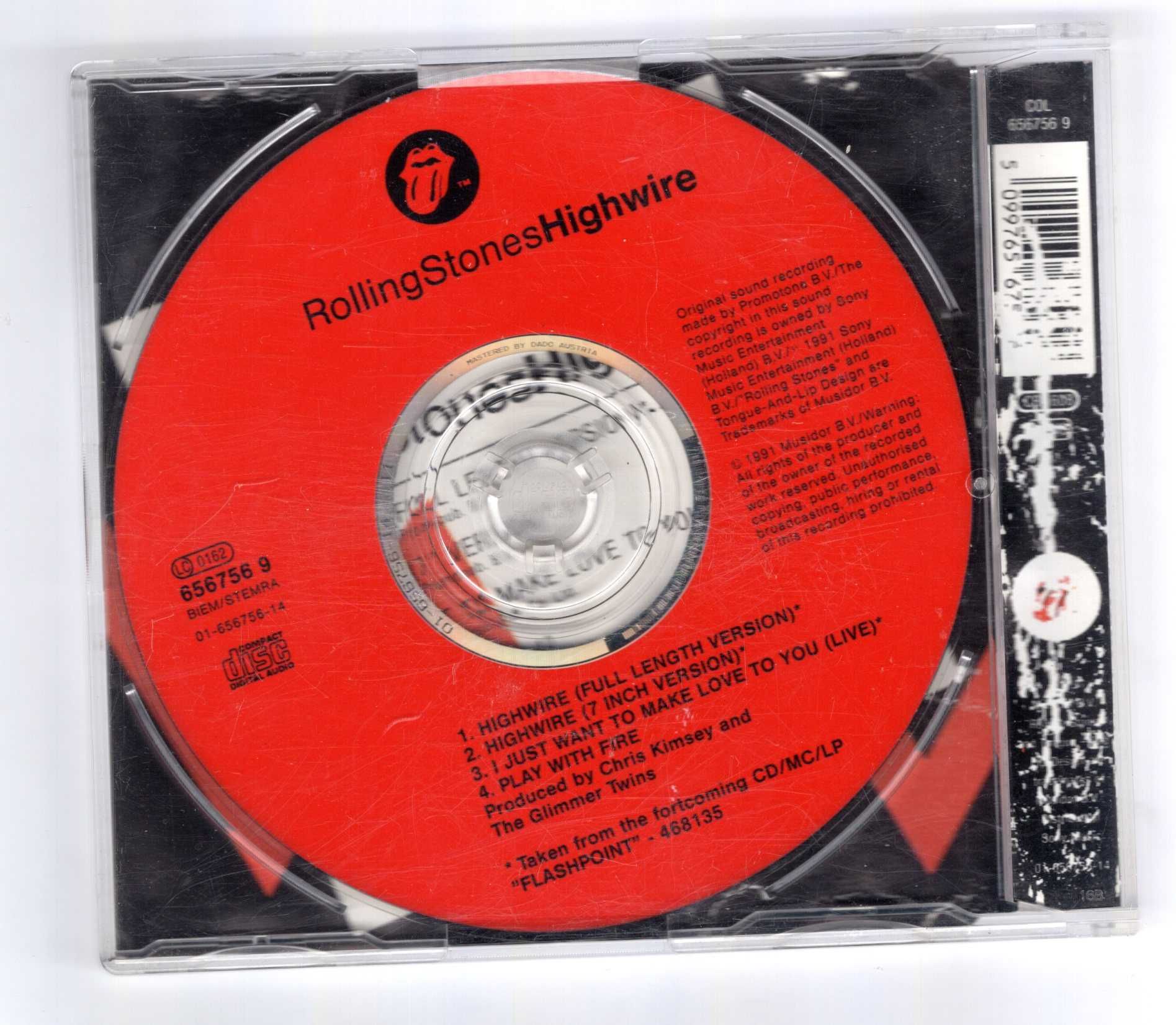 The Rolling Stones - Highwire (CD) Singiel