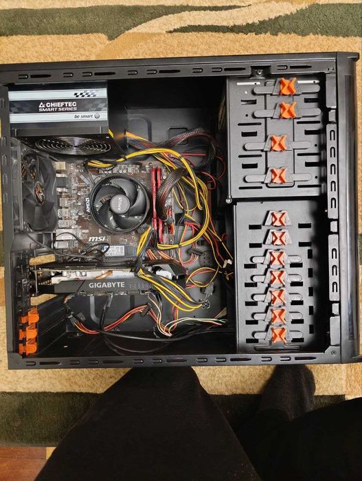 Комп'ютер msi b450m pro-m2max, ryzen 5 2600,ssd 240gb, 1660 super