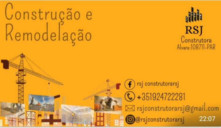 Fazemos todo tipo de serviço  construção e  remodelação temos alvará