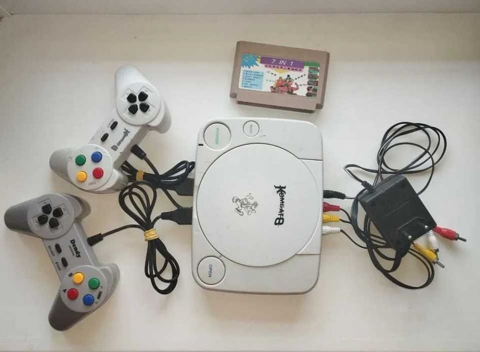 Приставка робоча DENDY Sega Комбат 16 16-bit Console Gray (ZW-2000)