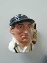 Royal Doulton D6945  Len Hutton Cricketers z 1993