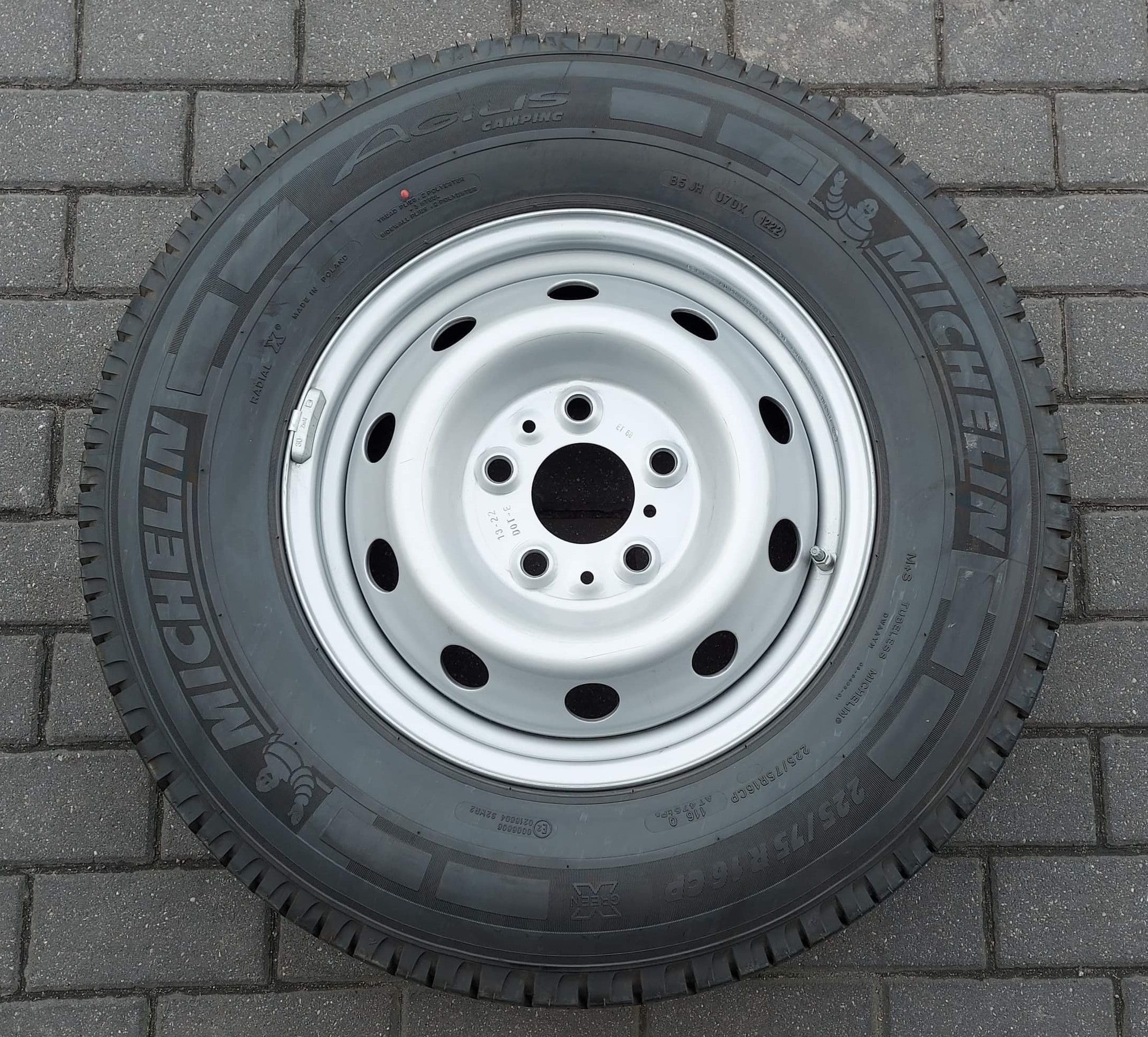 4x Felgi 16 5x130 ET68 Ducato / Jumper / Boxer + TPMS