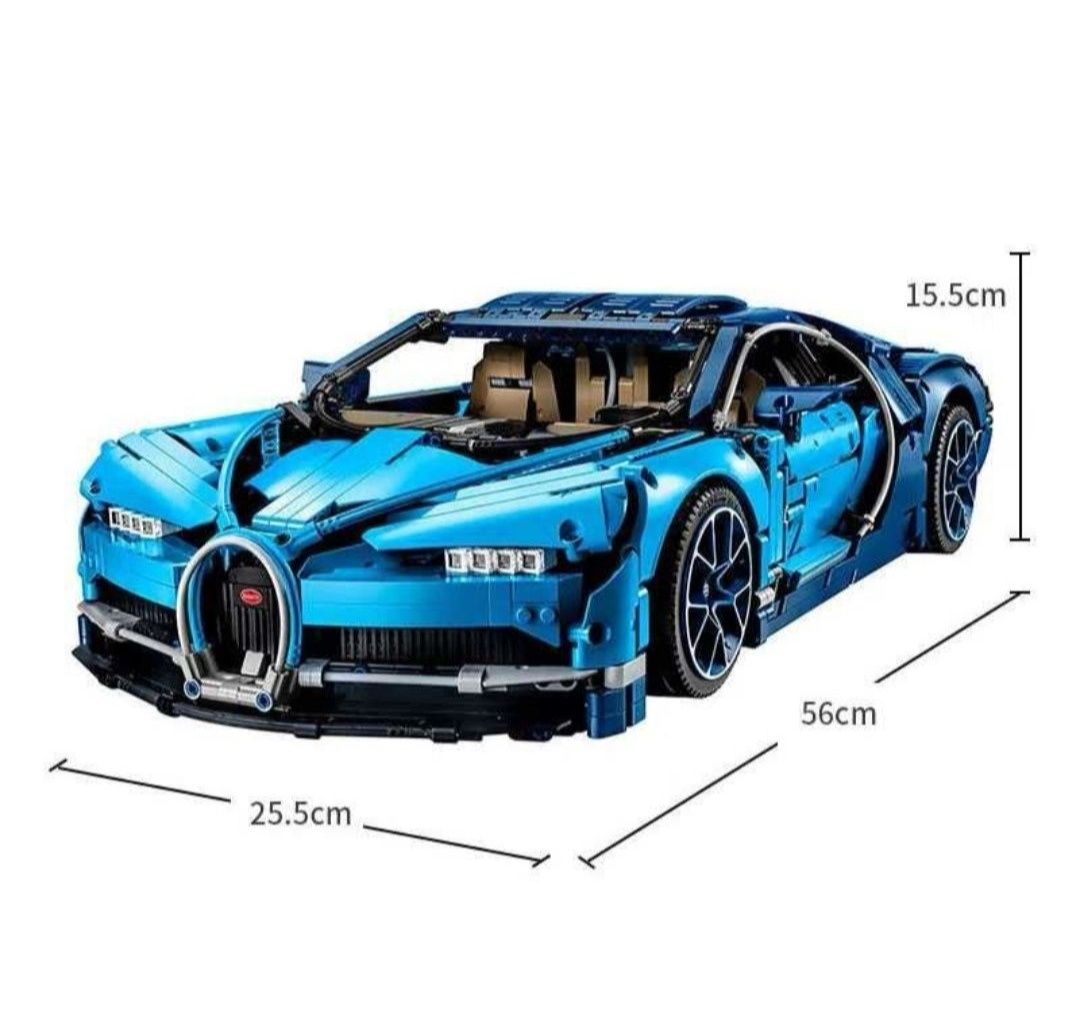 Nowe Klocki Bugatti Chiron Technic na wzór 42083 (nie Lego)