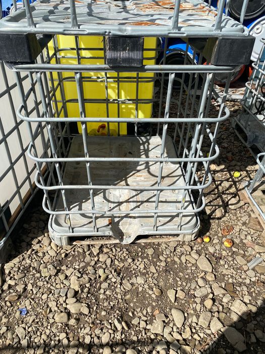 Zbiornik Mauzer  skrzynie   kosz na drewno  skrzyniopaleta