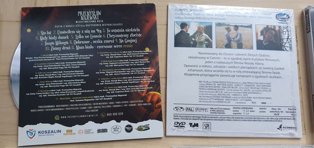 18 cd:filmy,muzyka,nauka angielskiego,gry,Skarb narodów,Śnieżny song