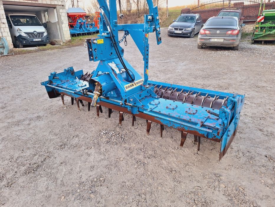 Brona wirowa Rabe Werk 3m agregat aktywny stan bdb duży wal nie Kuhn