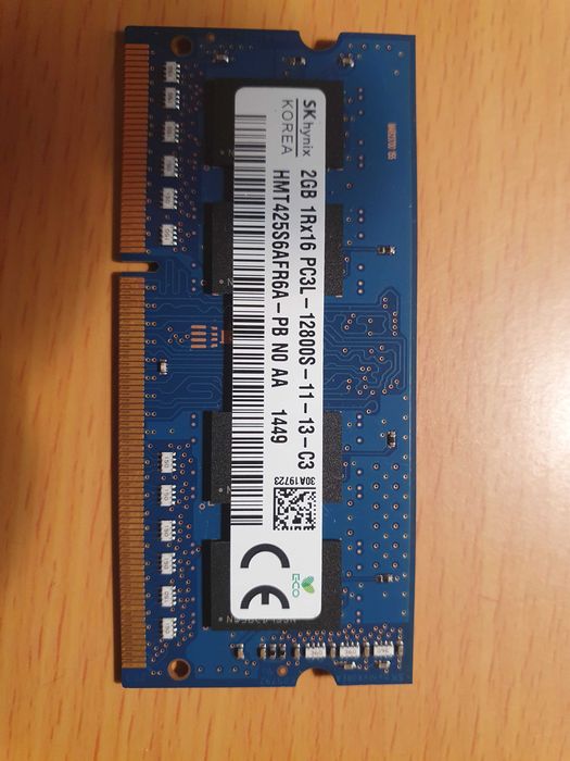 оперативная память SK hynix 2 Gb DDR-3 (для ноутбука)