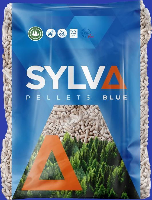 Pellet Sylva 15kg – DIN PLUS A1 | Najwyższa jakość | DARMOWA DOSTAWA