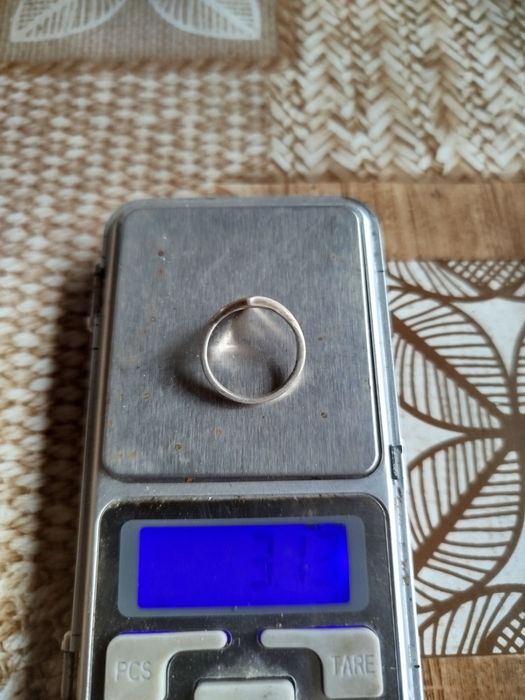 Срібне колечко 925 проба.