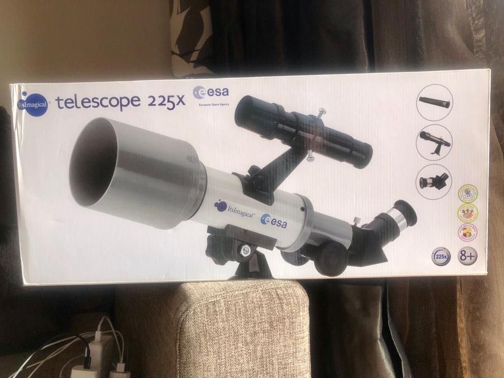 Telescópio, 225x, ESA