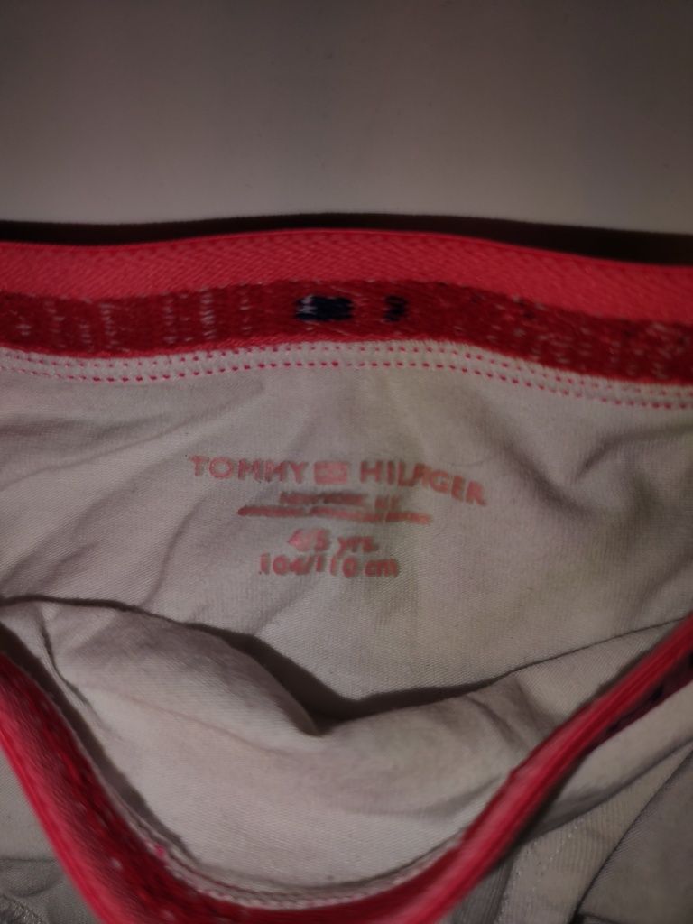 Tommy Hilfiger r.104/110 na 4-5lat bielizna,majtki,staniczek,komplet.