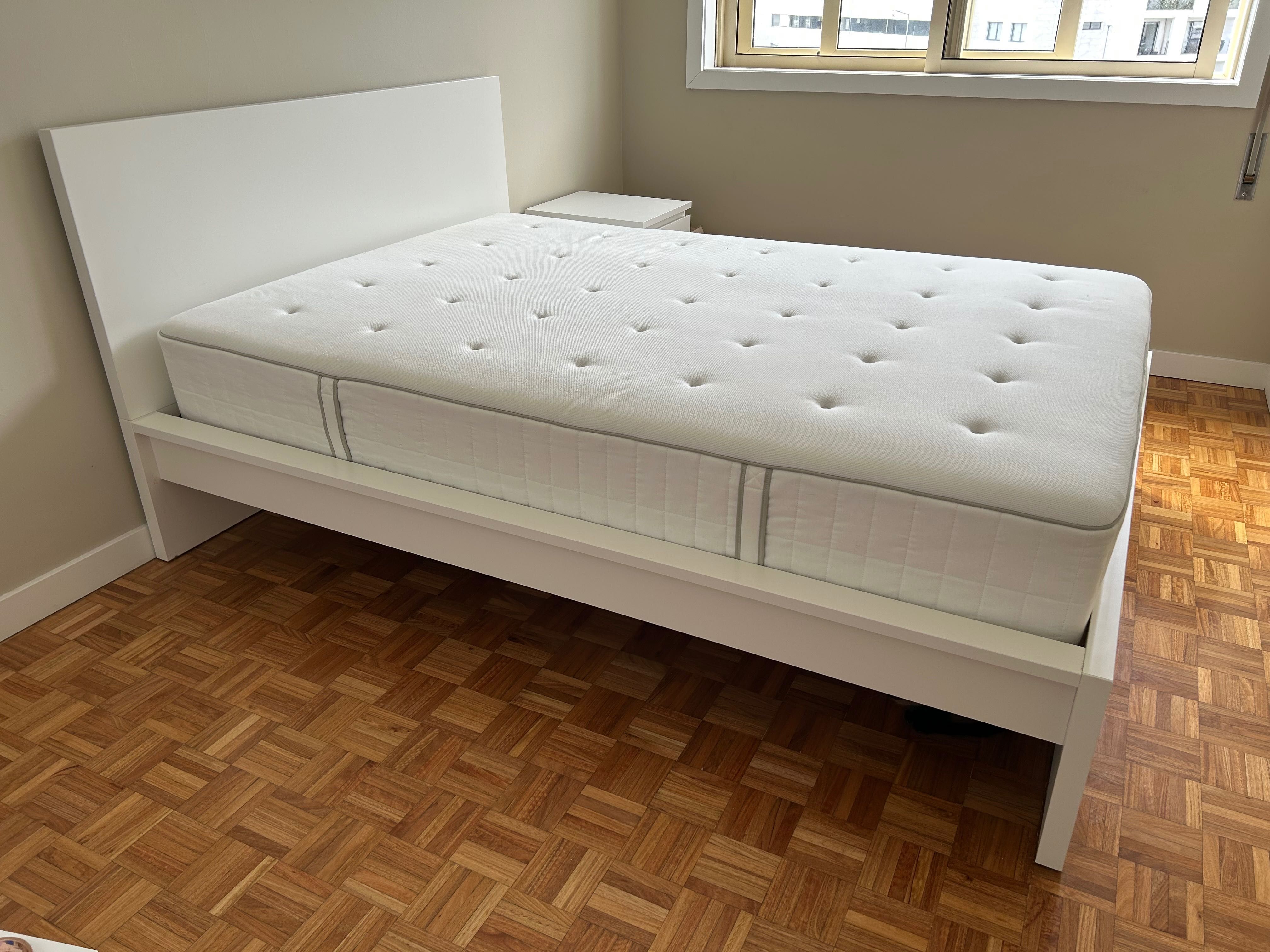Colchão de Molas Ensacadas Ikea Casal HOKKÅSEN 140x200m