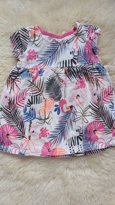 Zestaw 2 sukienek F&F 6-9 miesięcy 74