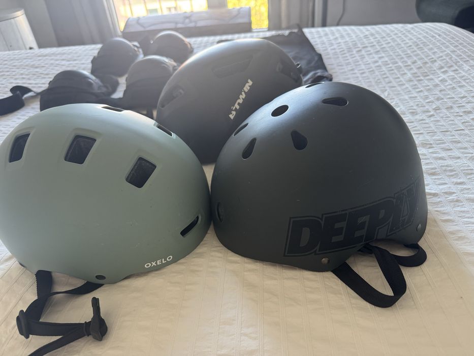 Capacetes e proteções skate/patins