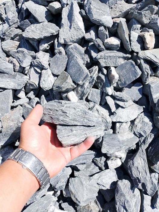 Czarna Kora Kamienna /Łupek - Gnejs / Kamień Ozdobny - Kora Antracyt