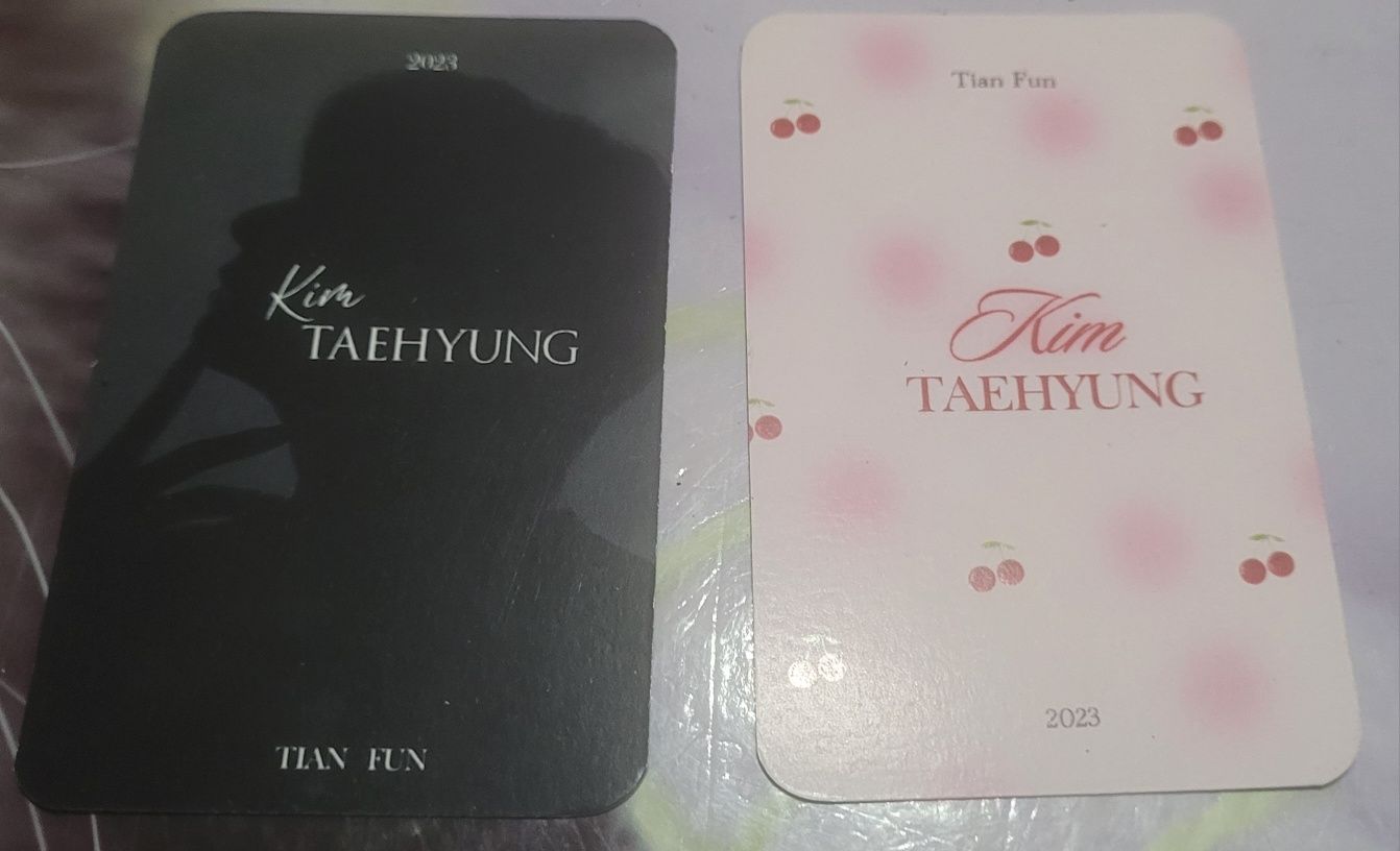 Karty eventowe V/Taehyung BTS Tianfun