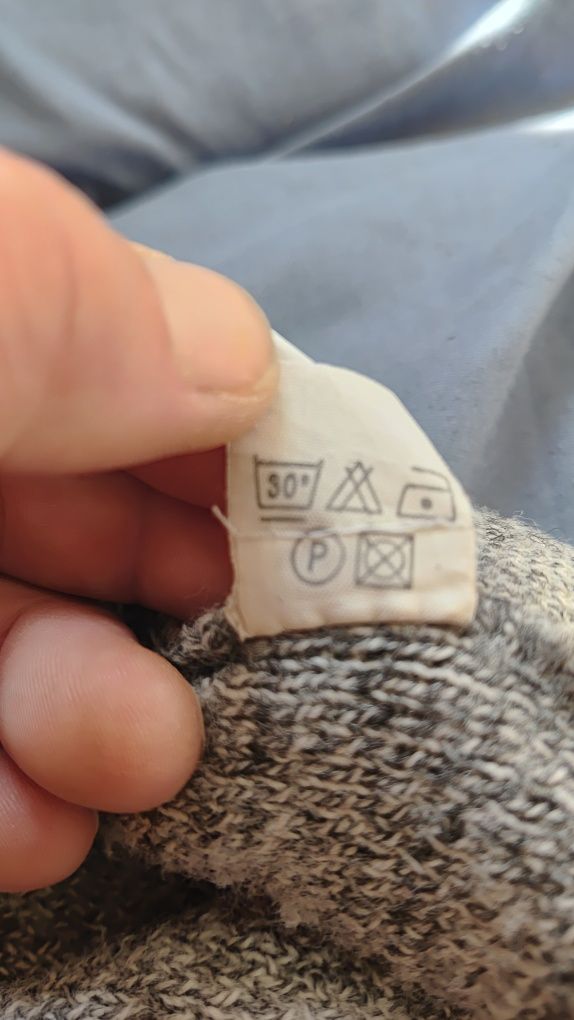Sweter wełniany męski włoskiej firmy Tris Line rozmiar  2xl