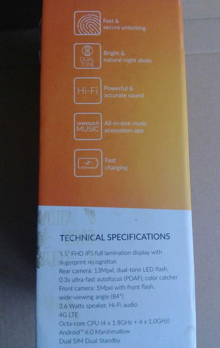 Alcatel POP 4s - uszkodzony dotyk