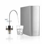 SYSTEM FILTRACJI WODY PITNEJ VIO 1200T z Led-kranem-Wydajność 3,1 l/m