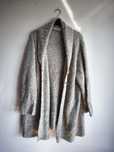 Gruby Beżowy Sweter/ Kardigan Vintage 44/46 XXL/ 3XL Ann Harvey