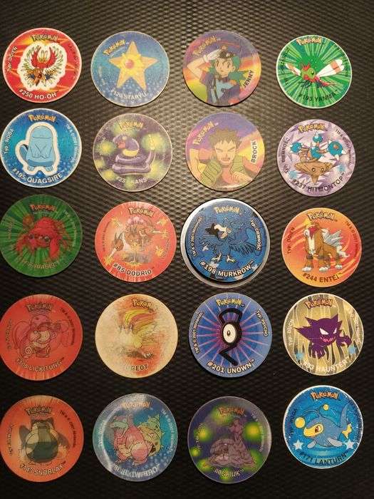 20 pokemon tazo lays