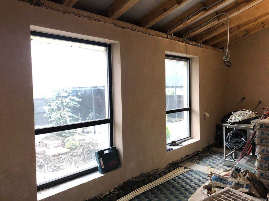 Штукатурка стен и потолка. Под ключ с гарантией. Стяжка пола