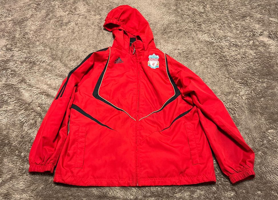 Тренировочная  футбольная куртка  Adidas Liverpool 2009, винтаж
