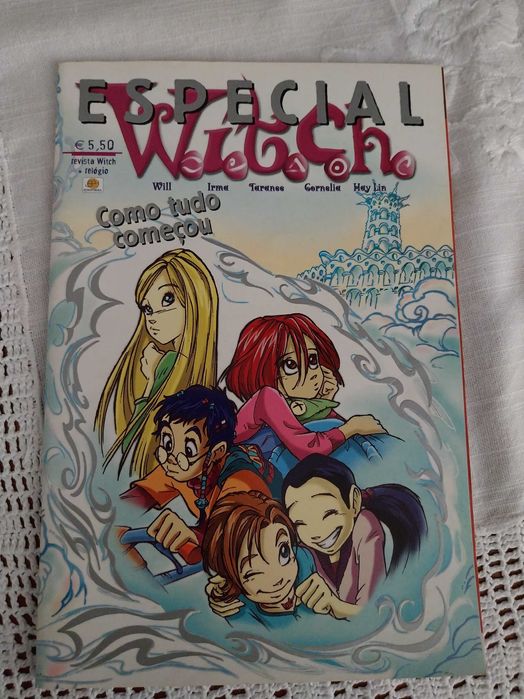 Revista especial Witch, em muito bom estado, banda desenhada